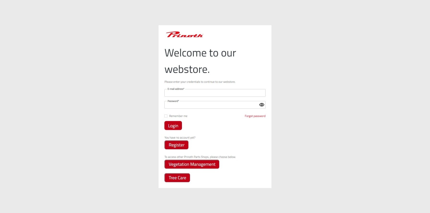 1. Access the Parts Shop