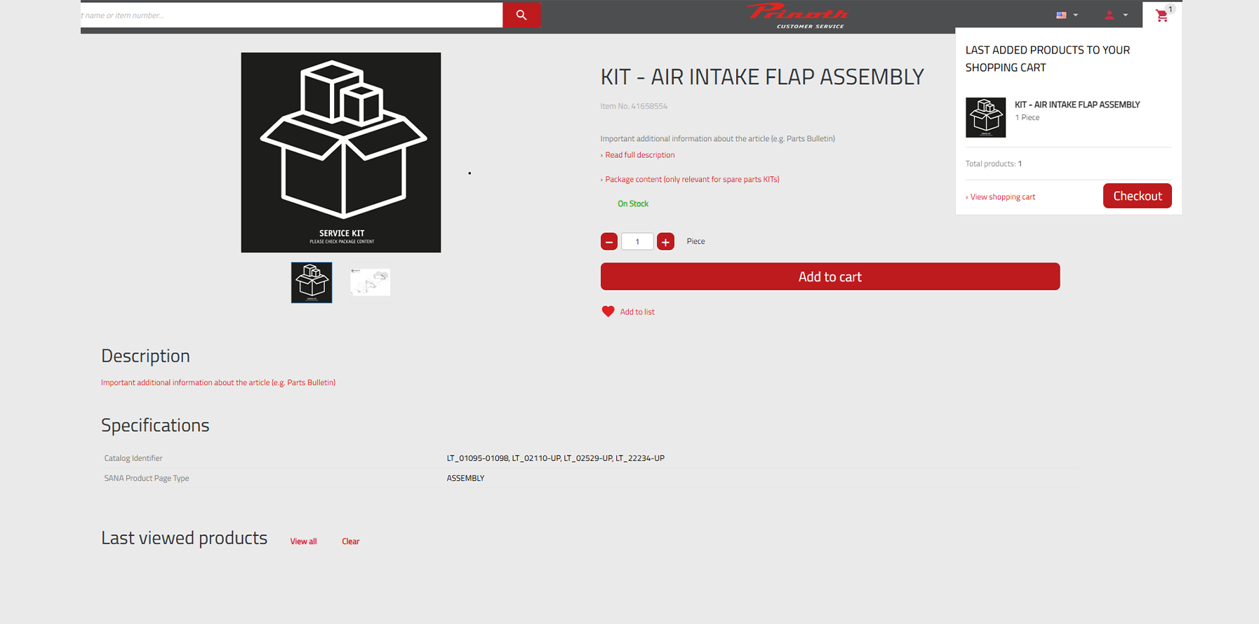 6. Add the kit to your cart