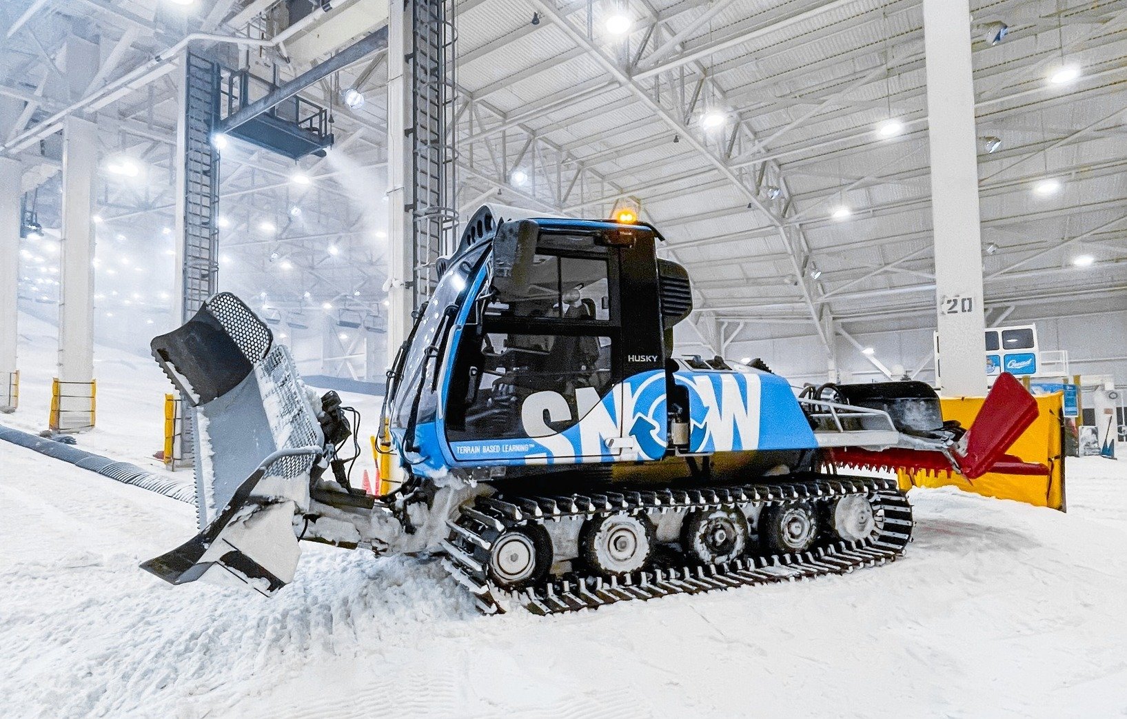 Qualità pulita per le piste indoor