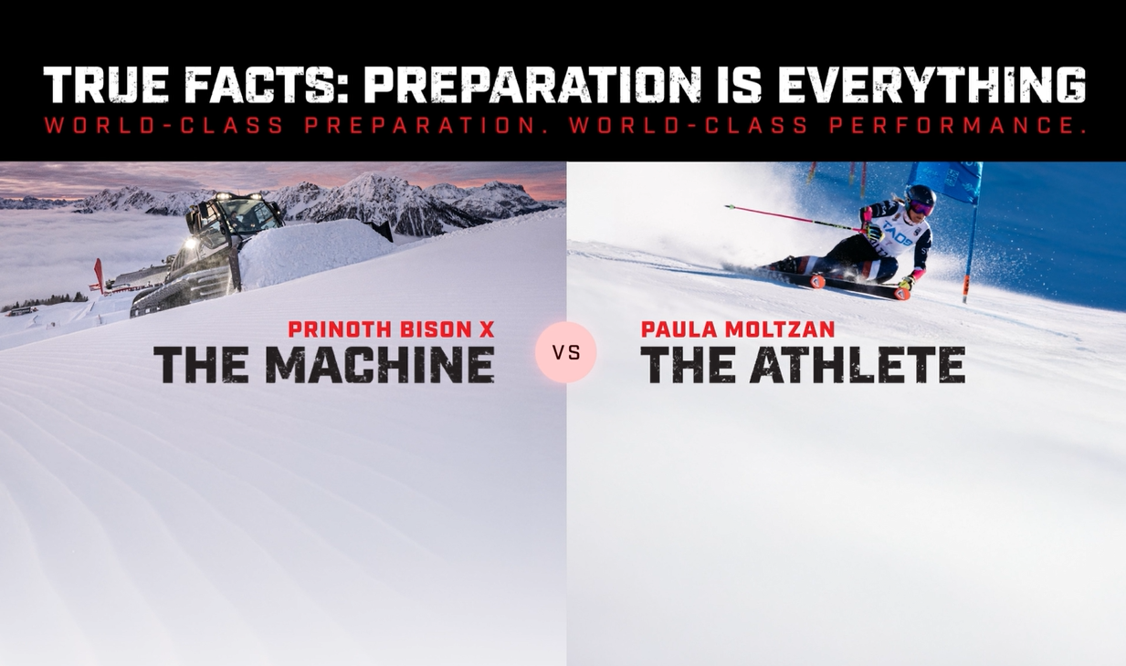 Preparation is Everything: Paula Moltzan x Prinoth Bison