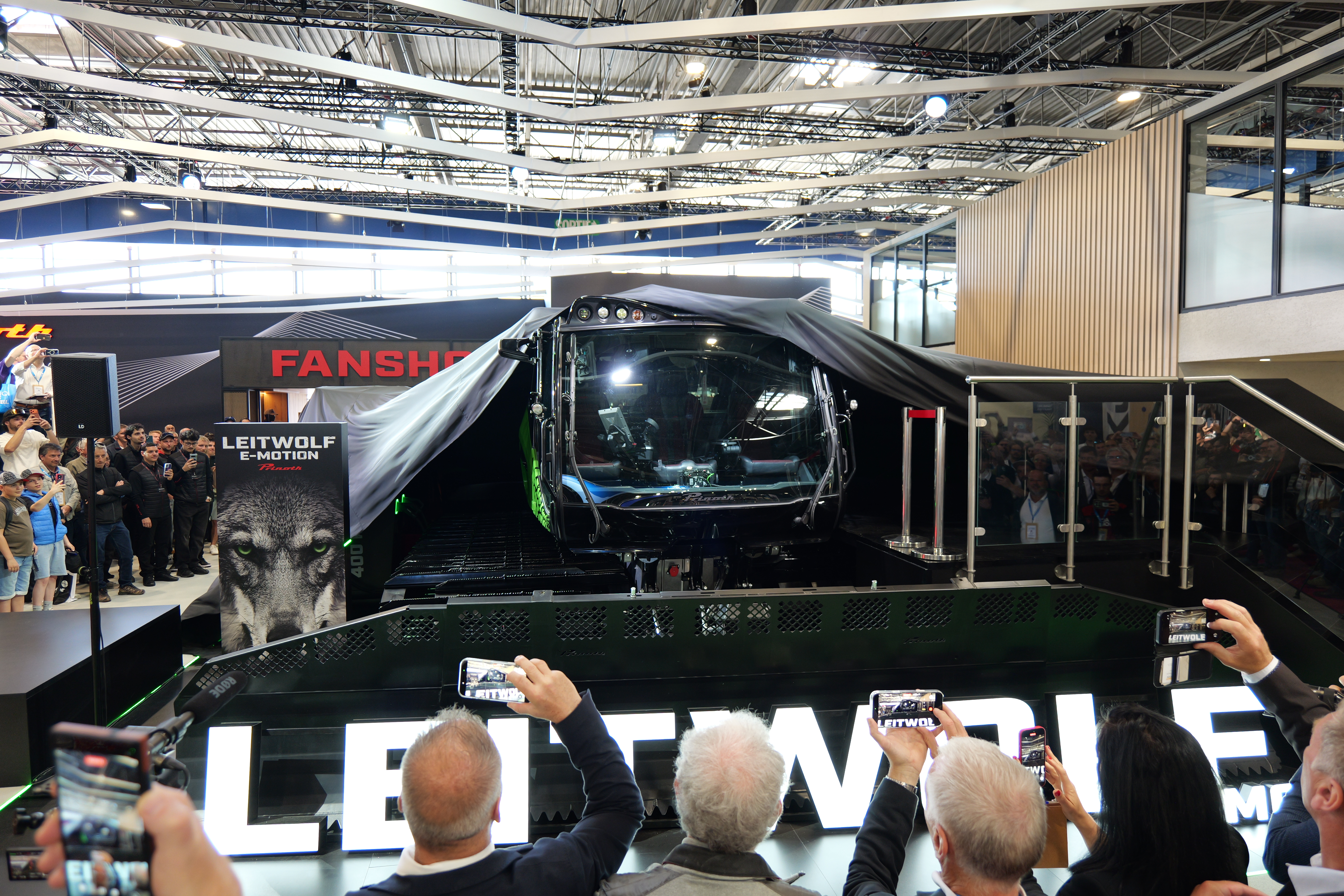 Leitwolf E‑Motion : la dameuse électrique haute performance