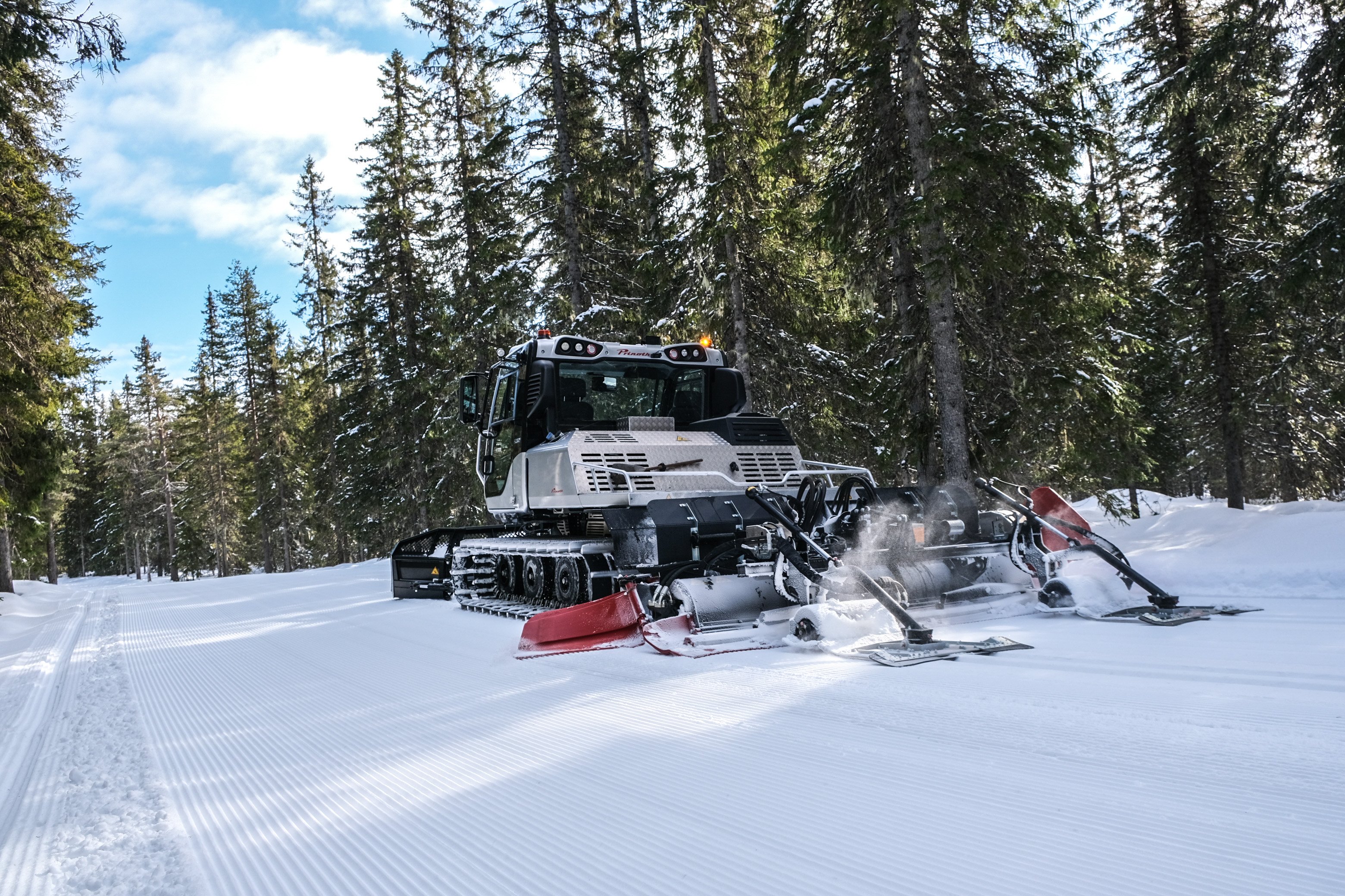 Preparazione di piste e sentieri perfetti