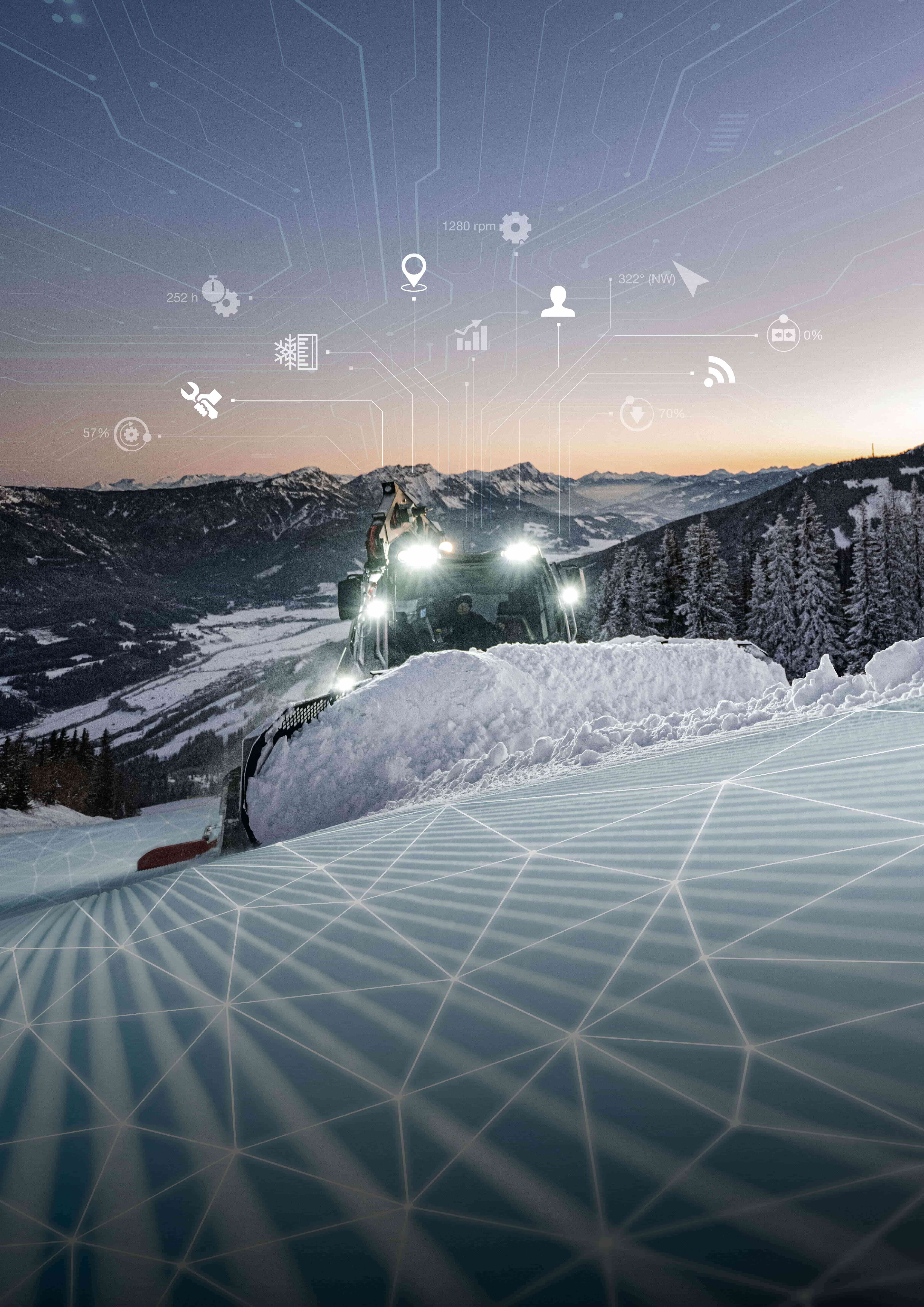 Prinoth Connect - Snow Measurement - Prinoth